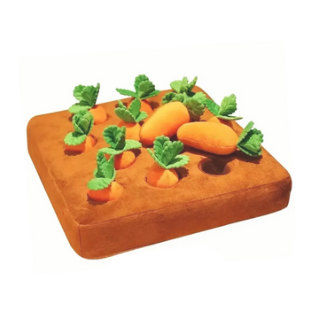 Carrot Snuffle Mat for Dogs Cats Training Toy